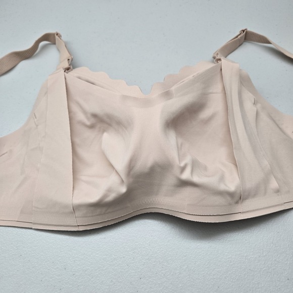 Momcozy Women Bra XL Pink T Shirt Wireless Nursing Adjustable Strap - Picture 11 of 11